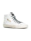 Slide hi-top sneakers