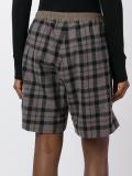 checked shorts
