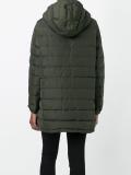 hooded zipped jacket