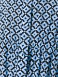 Tracery print dress