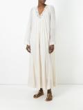 V-neck shift dress