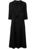 front bow midi dress