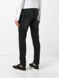 embroidered pocket jeans 