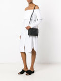 logo plaque shoulder bag 