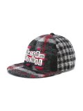plaid cap
