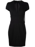 v neck dress