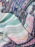 abstract print scarf
