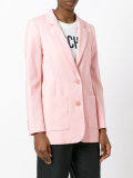 two button blazer 