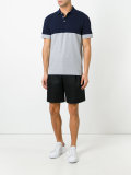 contrast polo shirt 