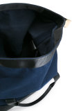 roll top tote bag 