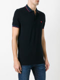 embroidered logo polo shirt 