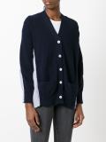 deconstructed cardigan