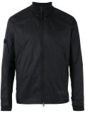 zipped windbreaker jacket