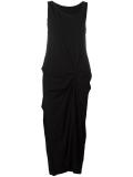ruched detail dress