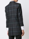 checked blazer