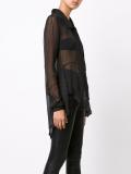glitter stripe tux shirt