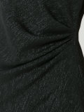 fitted sleeveless evening dress