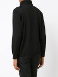 high neck zipped jumper