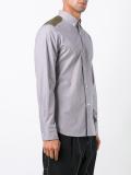 micro check shirt