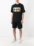 metallic logo T-shirt