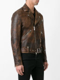 Golden biker jacket