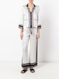 Equipment x Kate Moss striped trousers