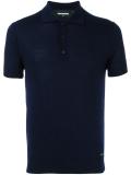 spread collar polo shirt