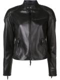 studded shoulders jacket