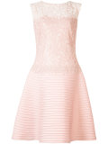 lace panel dress
