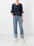 sequin embellished blouse 
