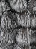 zipped fur jacket