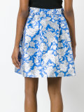 floral pleated skirt