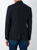 pinstripe double breasted blazer