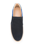 block panel slippers 
