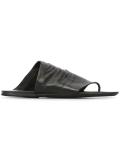 closed flat sandals