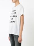 quote printed T-shirt