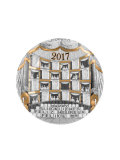2017年历印花瓷盘