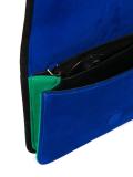 colour block clutch 