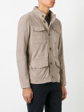 four pocket, double closure jacket