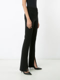 front slit trousers