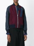 embroidered bomber