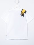 paint stroke print T-shirt