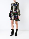 mosaic detail dress