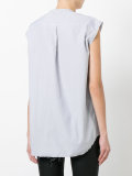 striped sleeveless shirt