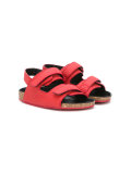 strapped sandals 