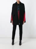 zipped poncho