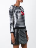 'lips' patch longsleeved T-shirt
