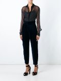 velvet trousers 