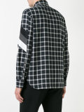 modernist long sleeve check shirt