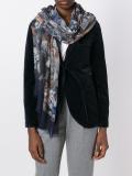 floral print scarf